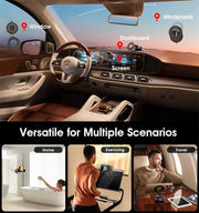 Soporte Magnético de Coche 360° — Ventosa de Succión Potenciada
